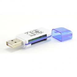 LECTOR DE MEMORIA SD - MICRO SD A USB