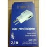 CARGADOR INOVA 2.1 CAJA 1 USB + CABLE