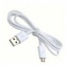 CABLE USB V8 BLANCO COMUN ECONOMICO ECO