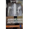 AURICULAR DEPORTIVO KANJI BLANCO