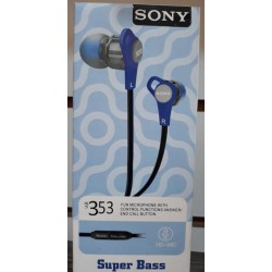 AURICULAR SONY SY 353 SUPER...