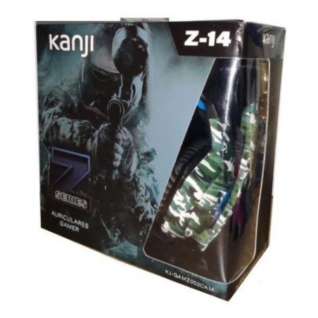 AURICULAR GAMER CAMUFLADO KANJI Z14