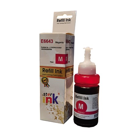 EPSON STAR INK 6643 MAGENTA RECARGA