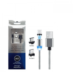 CABLE MAGNETICO V8 MICRO USB