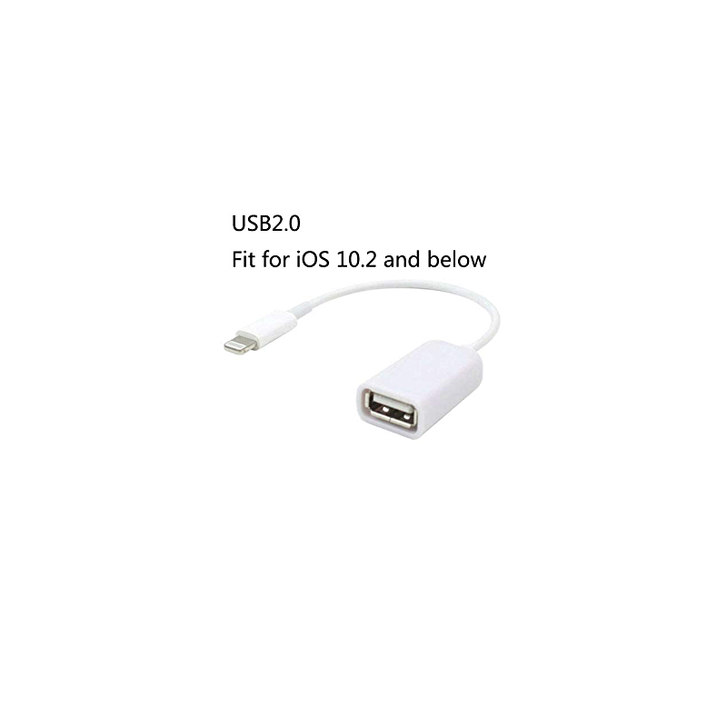 CABLE ADAPTADOR OTG  USB IPHONE A MICRO USB