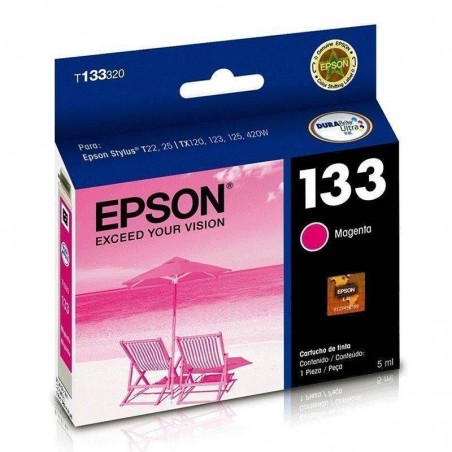 EPSON ORIGINAL 133 MAGENTA