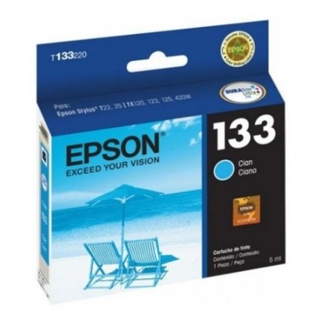 EPSON ORIGINAL 133 CYAN