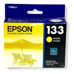 EPSON ORIGINAL 133 AMARILLO