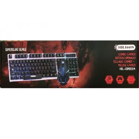 COMBO GAMER HBL TECLADO+MOUSE