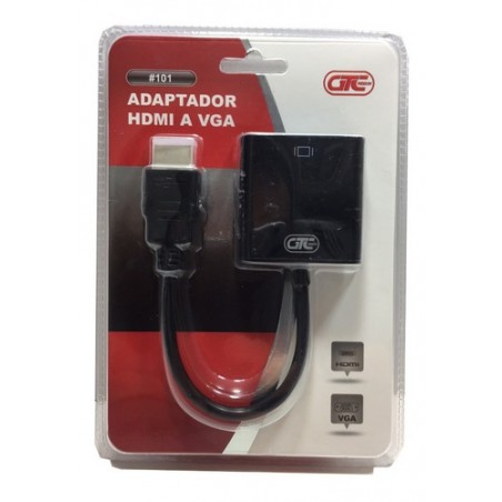 ADAPTADOR HDMI A VGA GTC